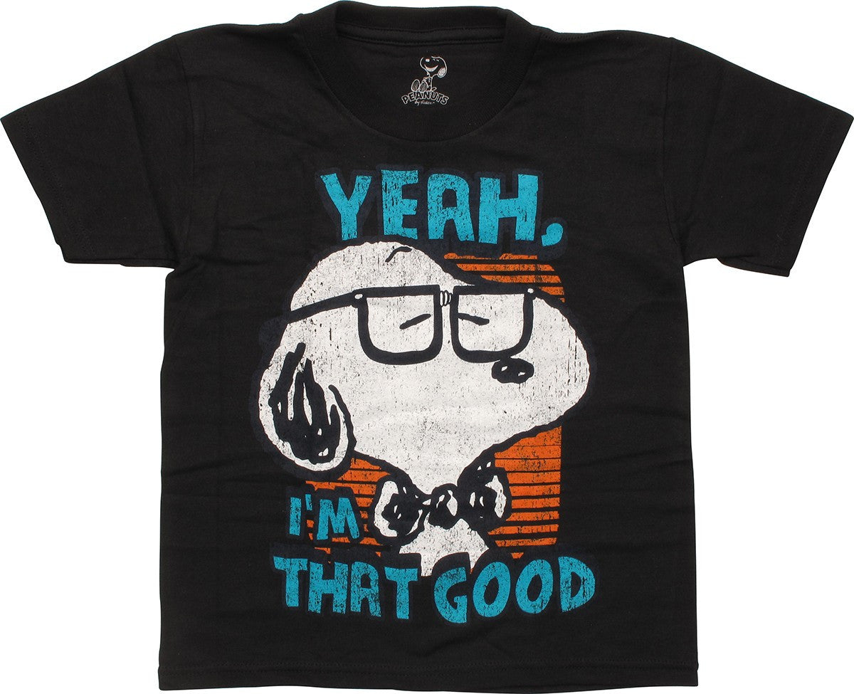 Peanuts Snoopy That Good Juvenile T-Shirt