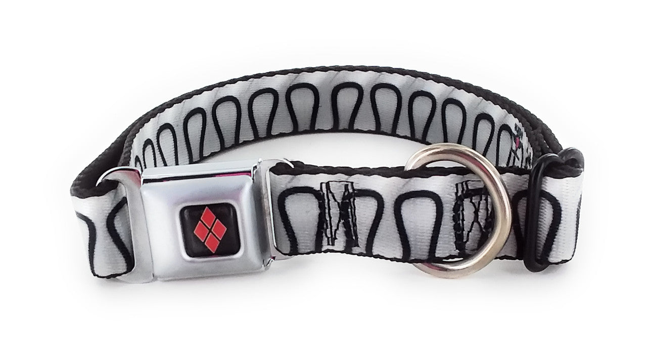 Harley Quinn WJK040 Seat Belt Buckle Pet Collar