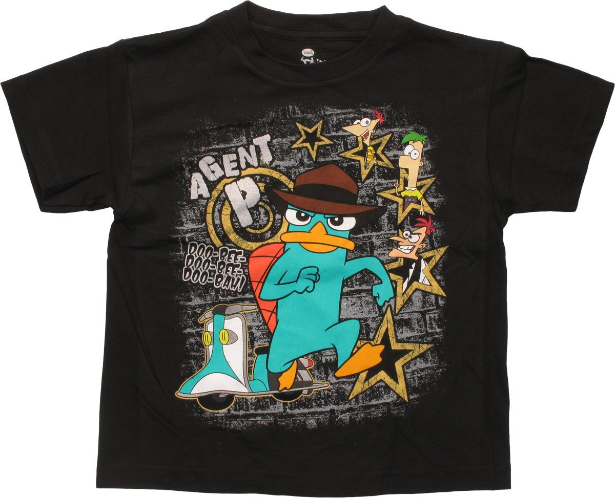 Phineas and Ferb Agent P Doo-Bee Juvenile T-Shirt