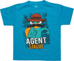 Phineas and Ferb Agent Stache Youth T-Shirt