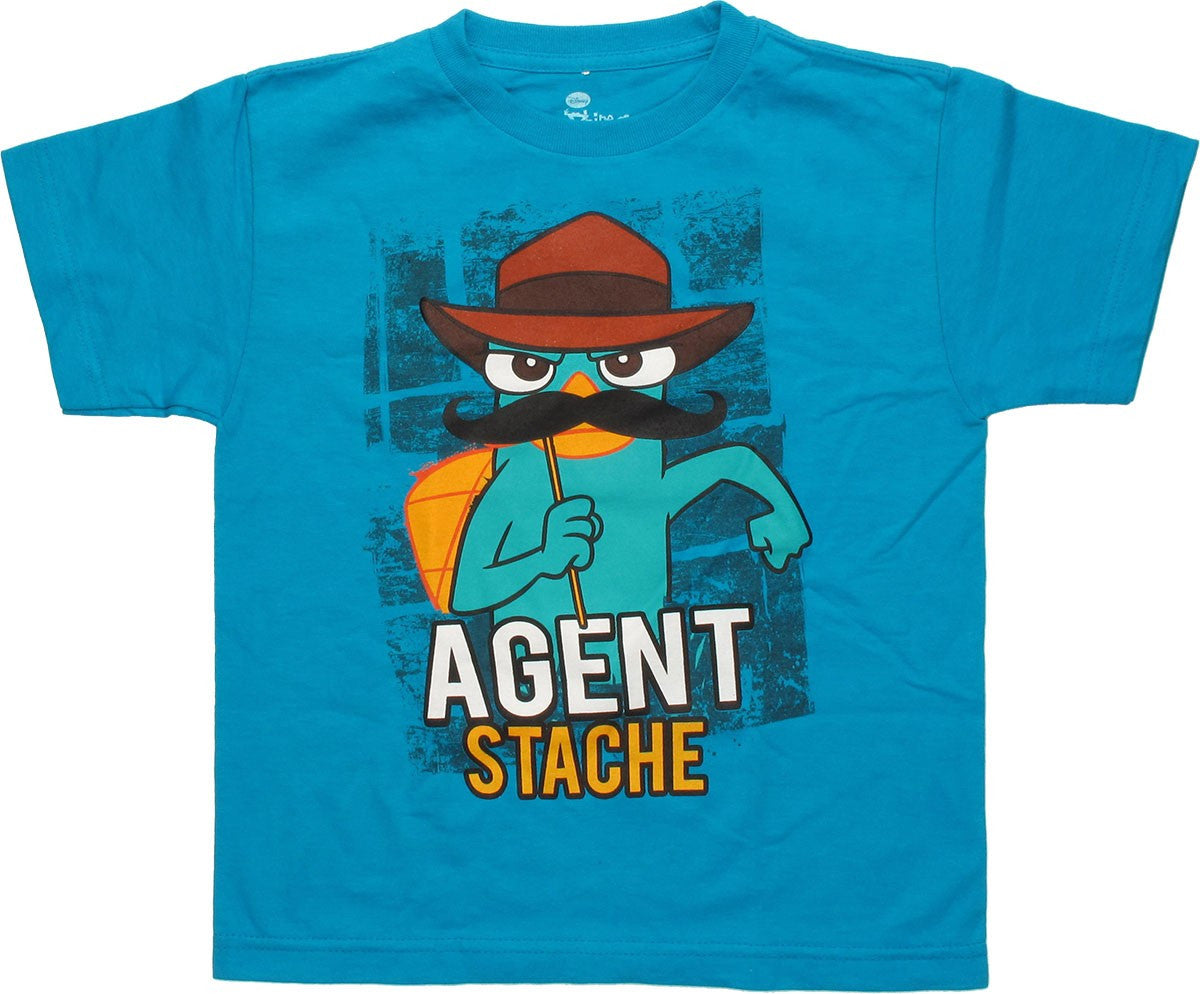 Phineas and Ferb Agent Stache Youth T-Shirt