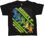 Phineas and Ferb P Mammal Action Juvenile T-Shirt