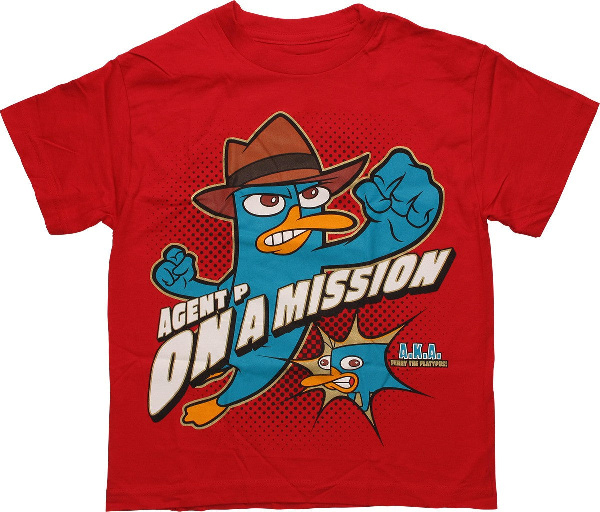 Phineas and Ferb Mission Youth T Shirt