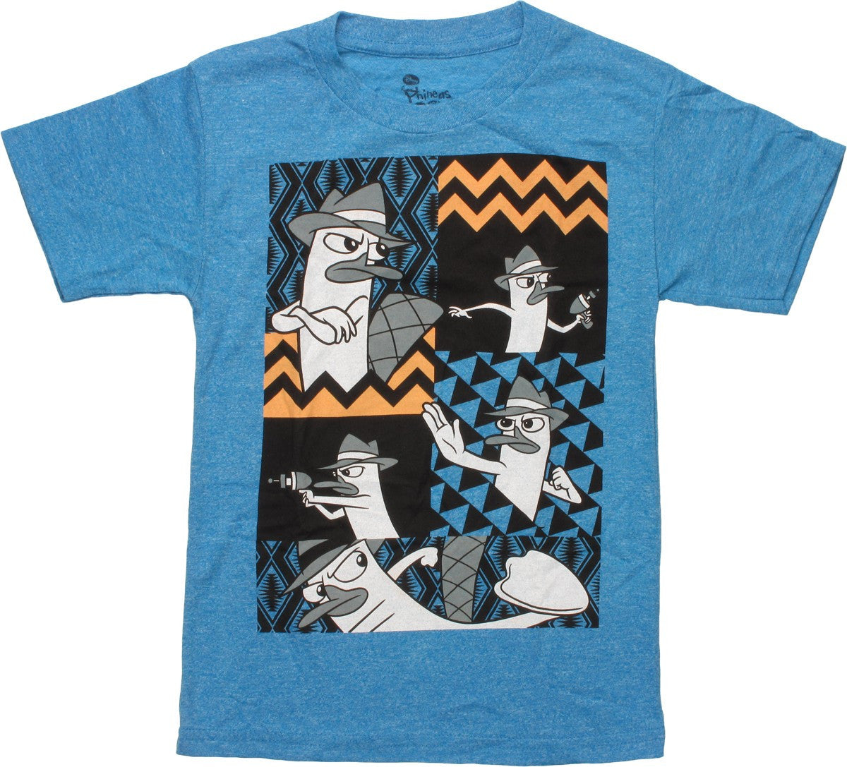 Phineas and Ferb Perry Action Panel Juvenile Shirt
