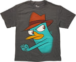 Phineas and Ferb Perry Look Behind Youth T-Shirt