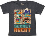 Phineas and Ferb Perry Secret Agent Juvenile Shirt