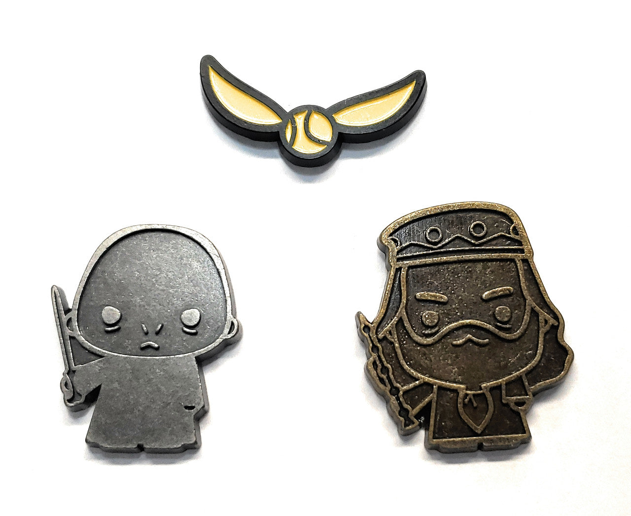 Harry Potter Snitch 3 Pc Pin Set