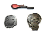 Harry Potter Nimbus 3 Pc Pin Set