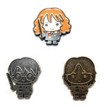 Harry Potter Hermione 3 Piece Pin Set