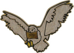 Harry Potter Hedwig Letter Enamel Pin