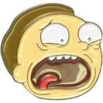 Rick and Morty Morty Scream Metal Pin