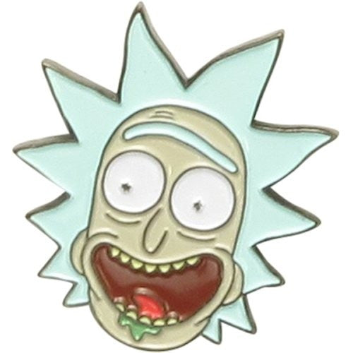 Rick and Morty Ricks Head Metal Pin