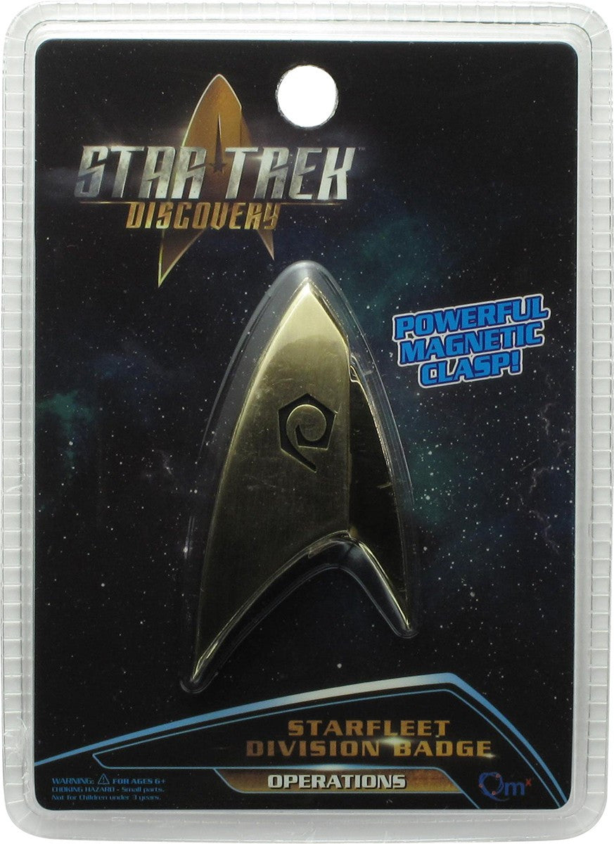 Star Trek Discovery Operations Magnetic Badge Pin