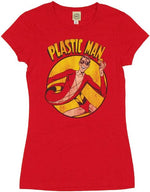 Plastic Man Pose Baby Tee