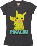 Pokemon Pikachu Wave Juniors T-Shirt