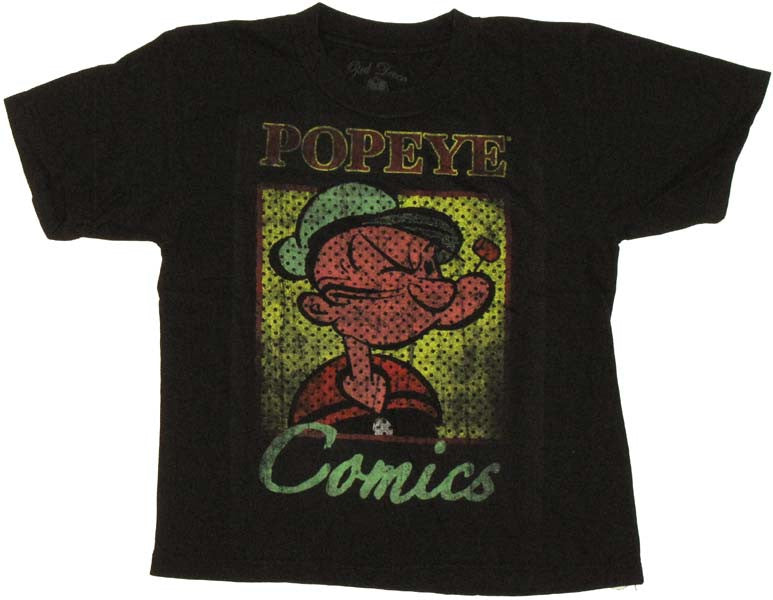 Popeye Comics Juvenile T Shirt