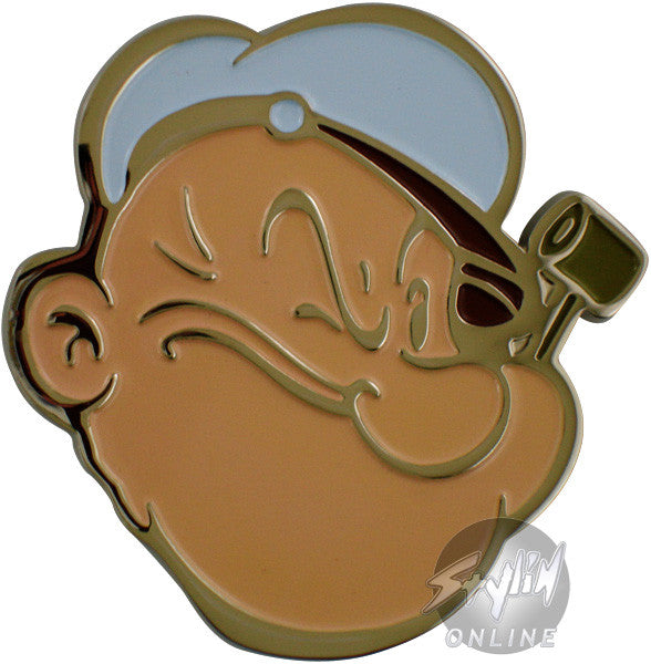 Popeye Face Belt Buckle