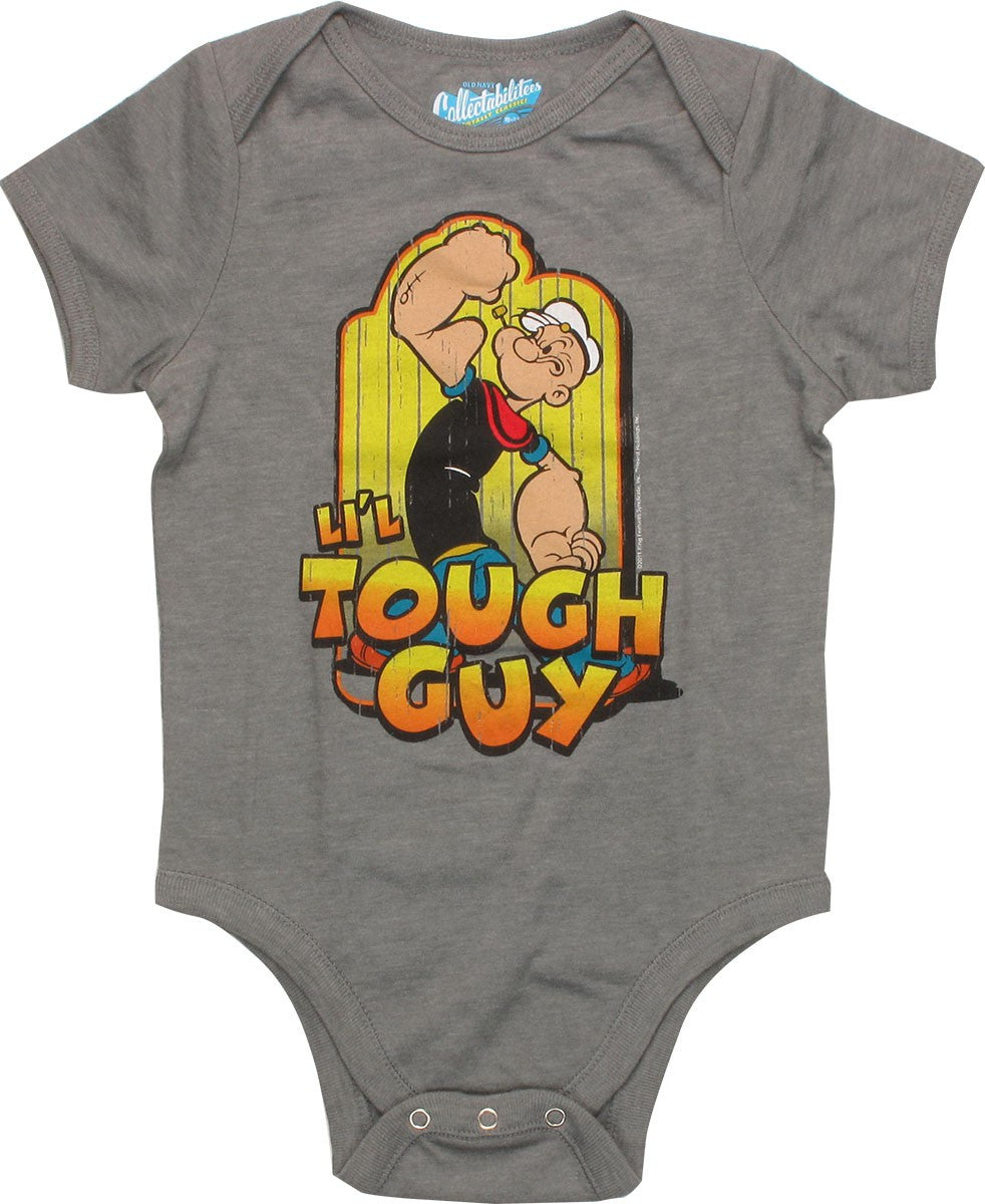 Popeye Li'l Tough Guy Snap Suit