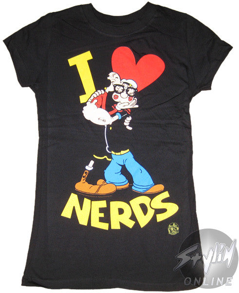 Popeye Nerds Baby Tee