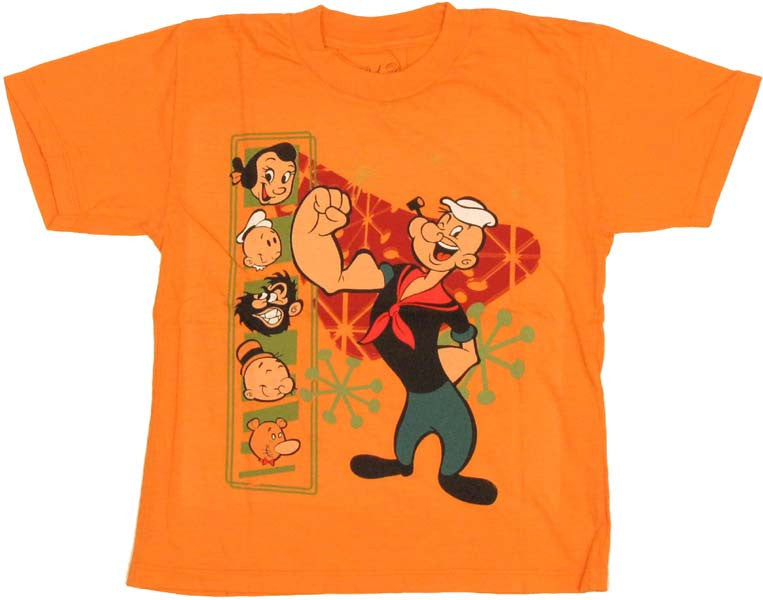 Popeye Sailor Juvenile T Shirt