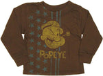 Popeye Stars Long Sleeve Toddler T Shirt