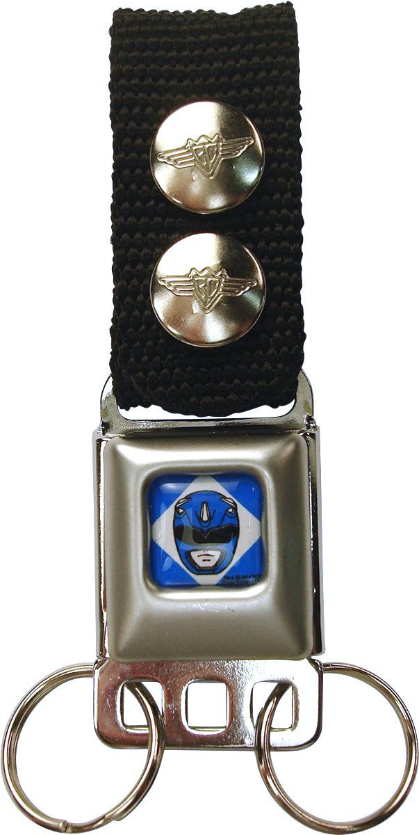 Power Rangers Blue Ranger Buckle Keychain – Stylin Online