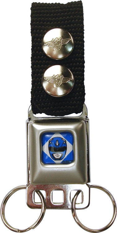 Power Ranger Key Belt Power Rangers Blue Ranger Buckle Keychain – Stylin Online