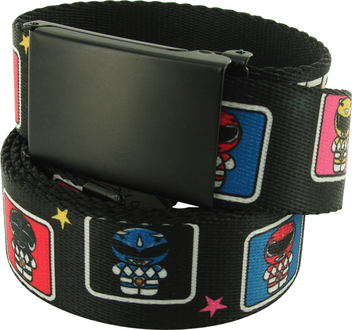 Power Rangers Boxed Chibi Team Mesh Belt – Stylin Online