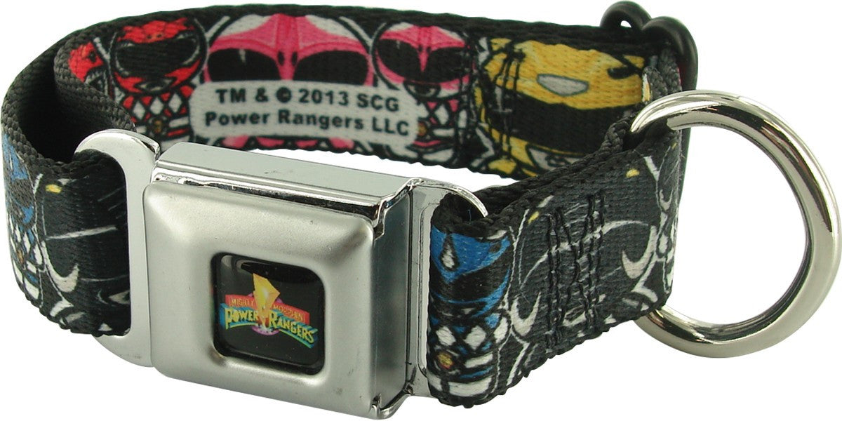 Power Rangers Chibi Offset Wrap Pet Collar