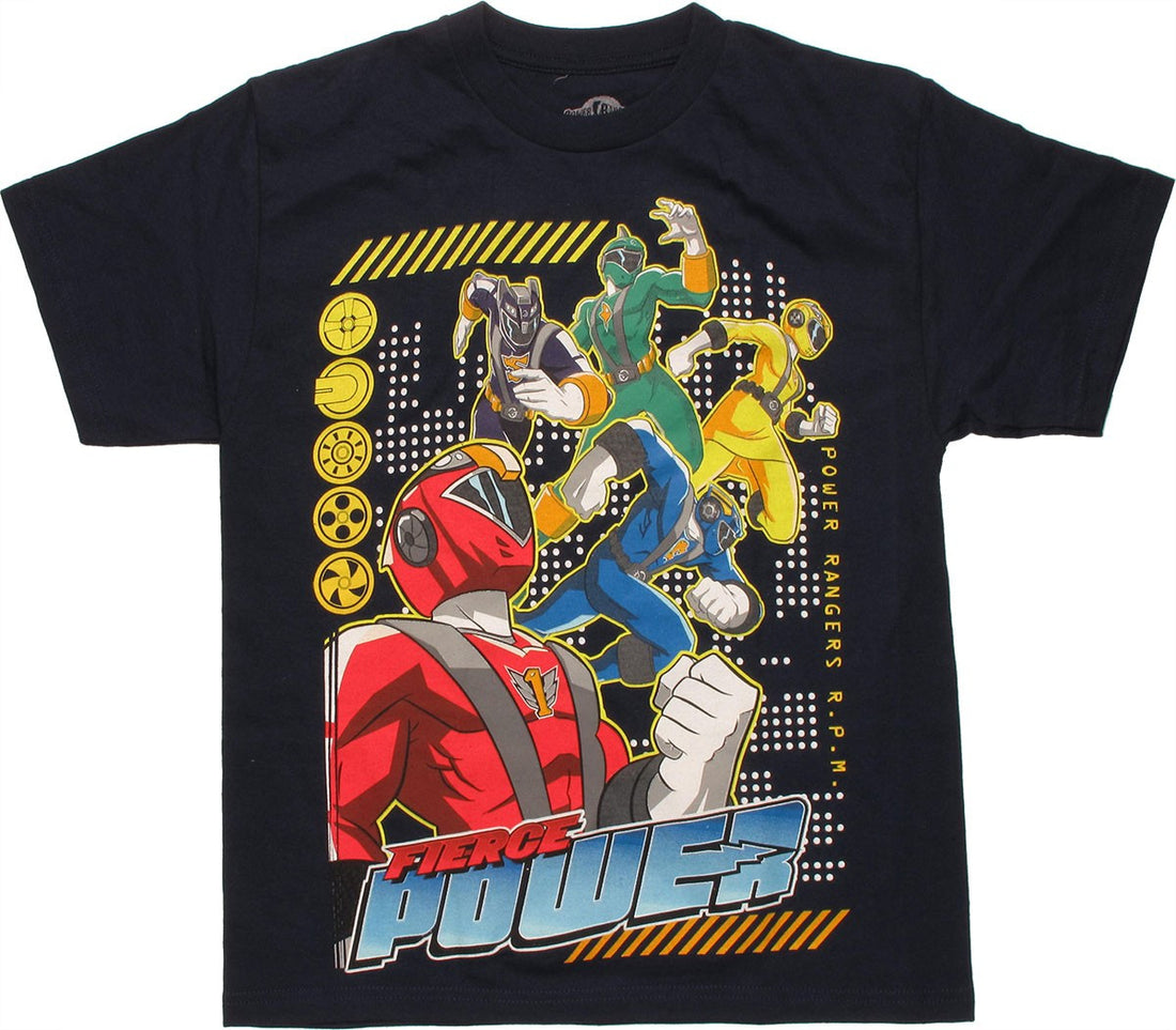 Power Rangers Fierce Power Youth T-Shirt – Stylin Online