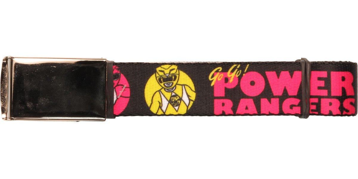 Power Rangers Go Go Team Circles Mesh Belt