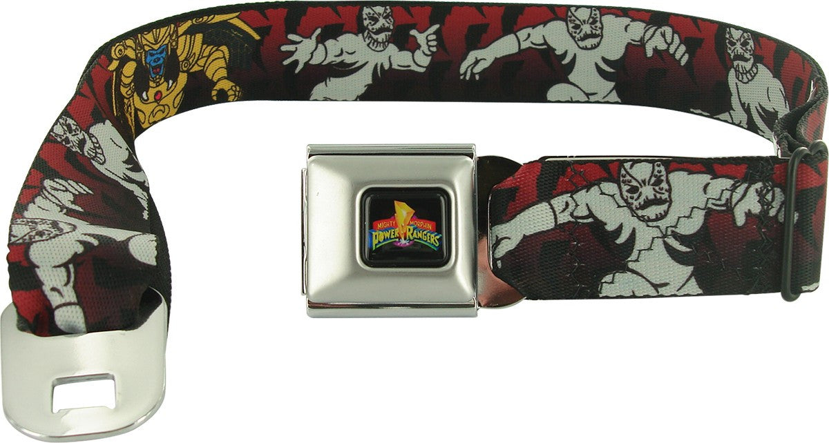 Power Rangers Goldar Putty Patrol Seatbelt Mesh Belt