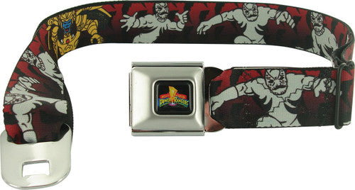 Power Rangers Goldar Putty Patrol Seatbelt Mesh Belt