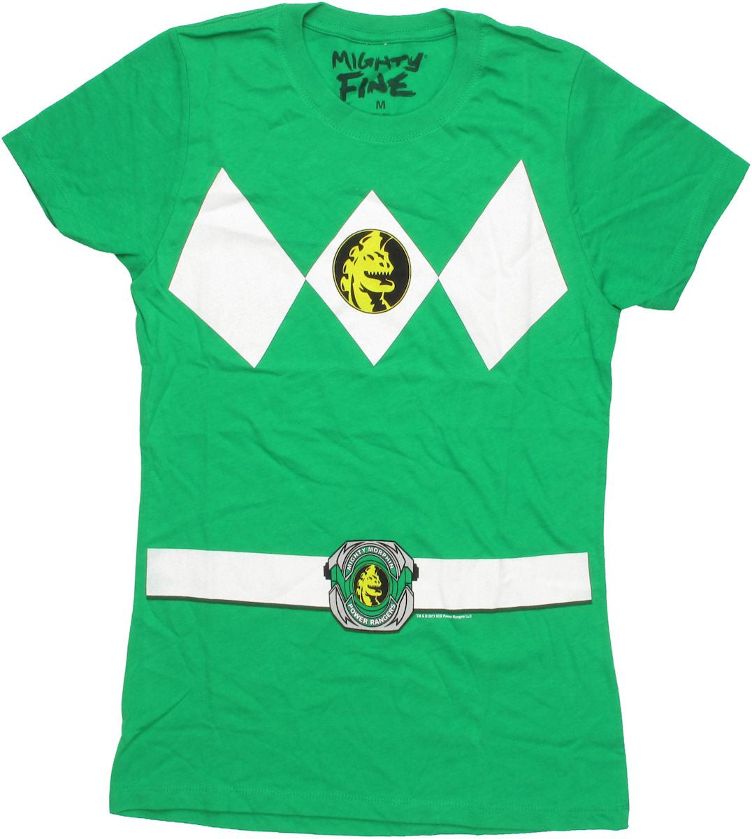 Power Rangers Green Baby Tee