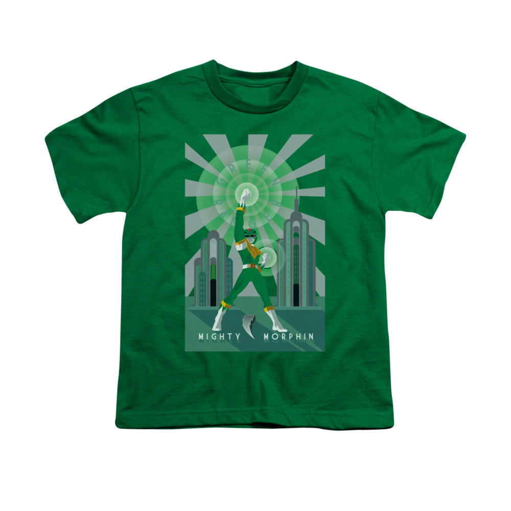 Power Rangers Green Ranger Deco Youth T Shirt