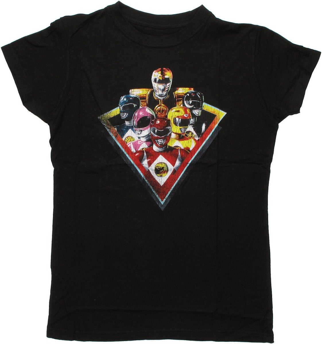 Power Rangers Group On Point Baby Tee