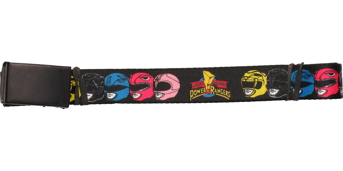 Power Rangers Grouped Helmets Mesh Belt – Stylin Online