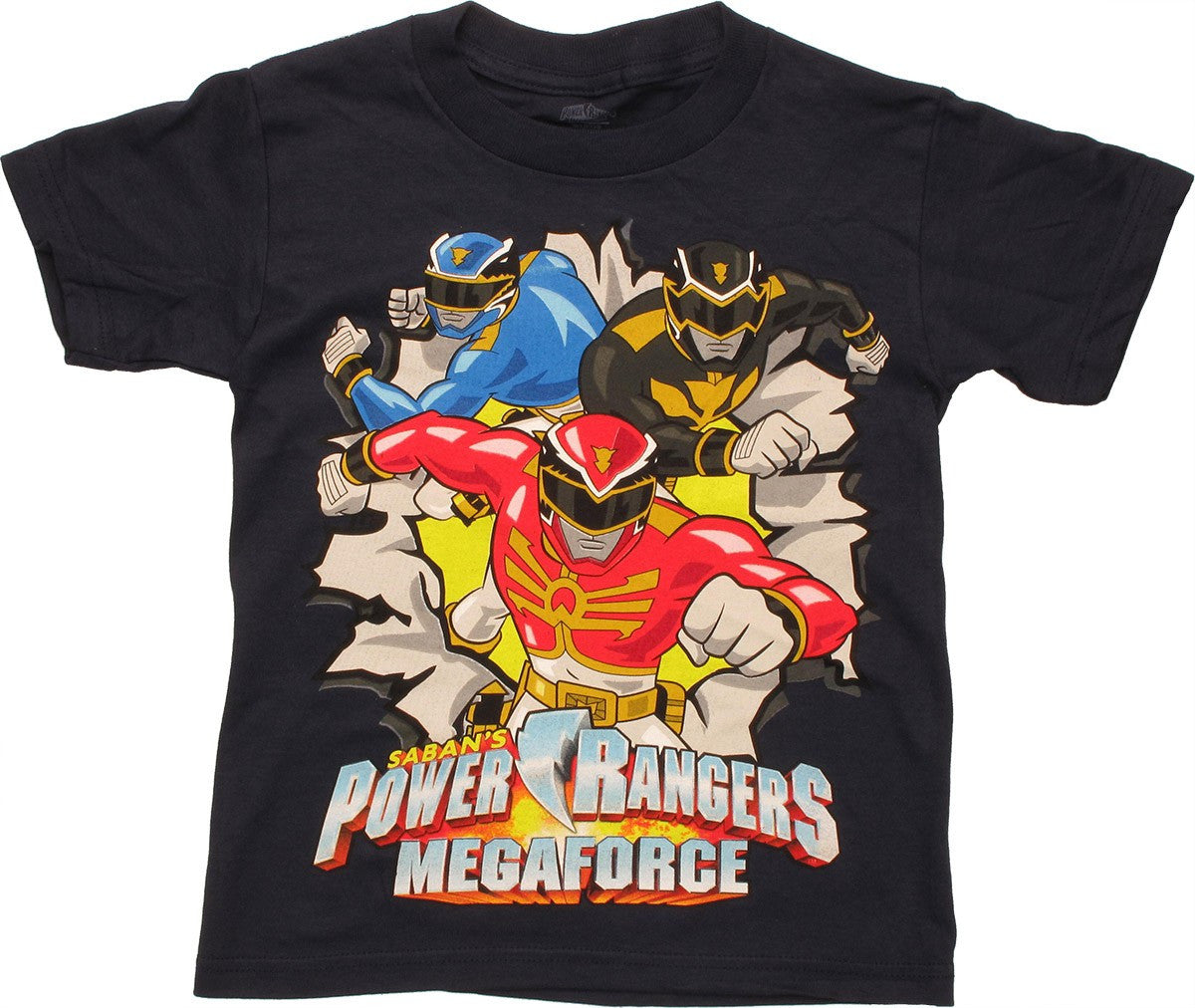 Power Rangers Megaforce Burst Youth T Shirt