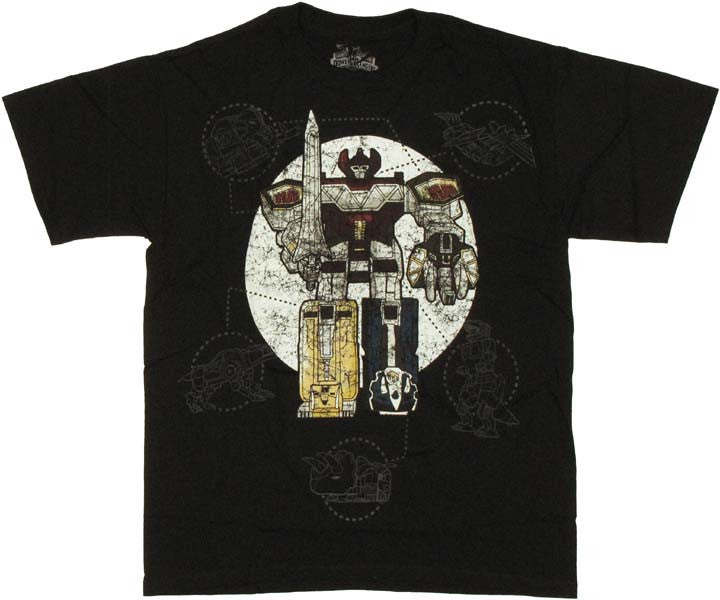 Power Rangers Megazord Form T Shirt