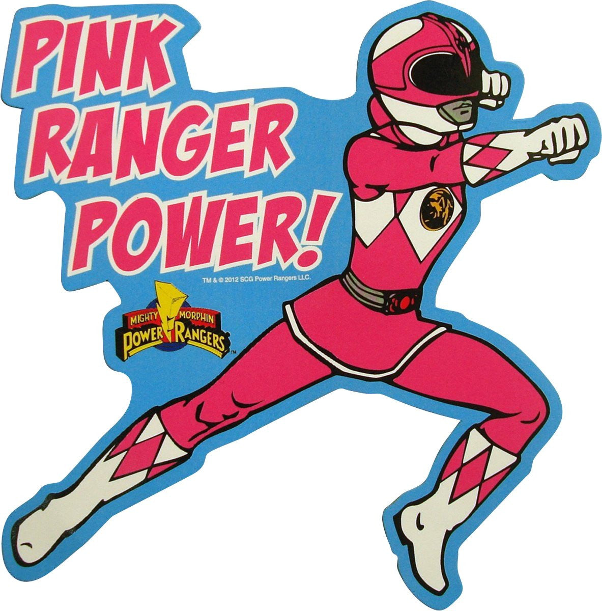 Power Rangers Pink Ranger Power Magnet – Stylin Online