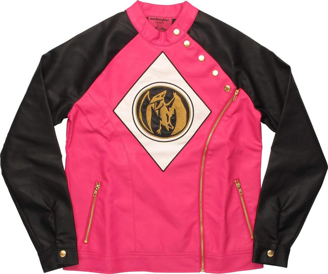 Power Rangers Pink Zip and Snap Mighty Fine Jacket – Stylin Online