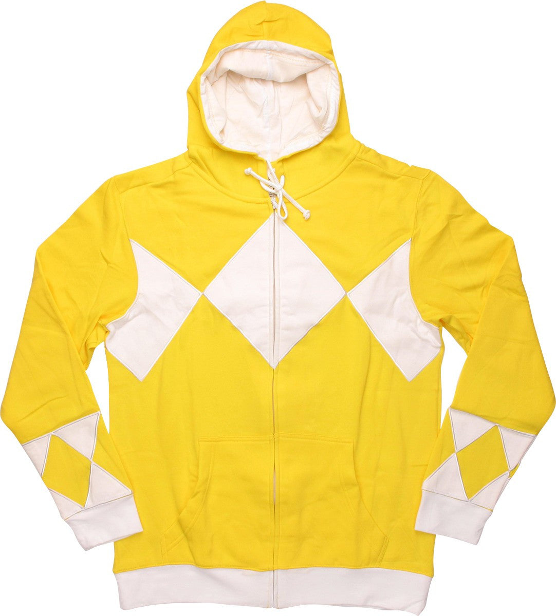 Power Rangers Yellow Costume Hoodie