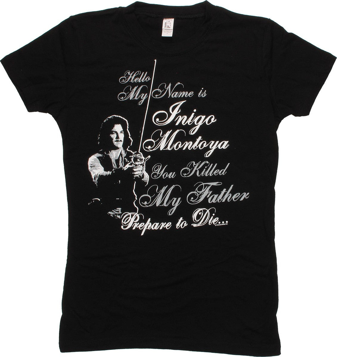 Princess Bride Inigo Words Baby Tee