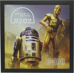 Star Wars Heroes 5 Piece Framed Print Artwork Set