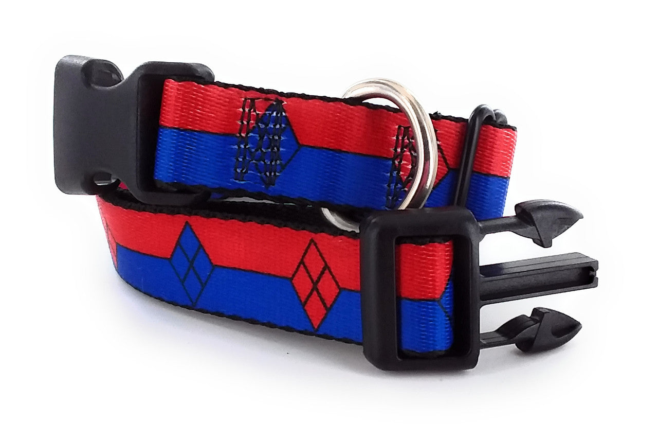 Harley Quinn WJK041 Side Release Buckle Pet Collar