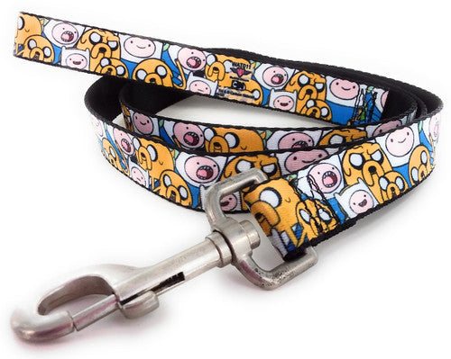 Adventure Time Finn and Jake Wrap 4 Foot Pet Leash