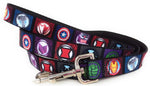 Avengers Superhero Logos Wrap 4 Foot Pet Leash