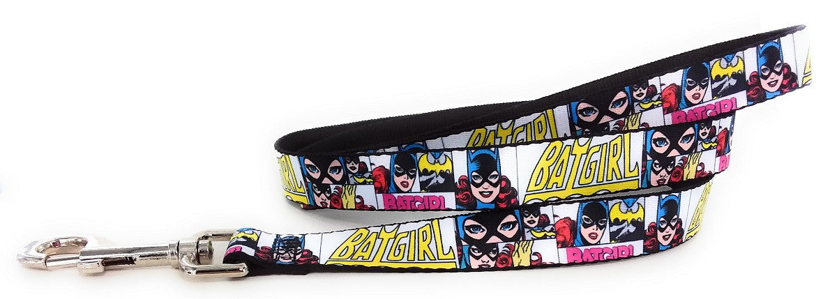 Batgirl Panels Wrap 4 Foot Pet Leash