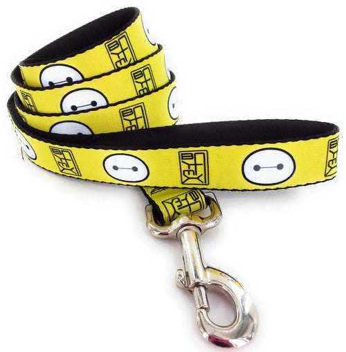 Big Hero 6 Baymax Face Wrap 4 Foot Pet Leash