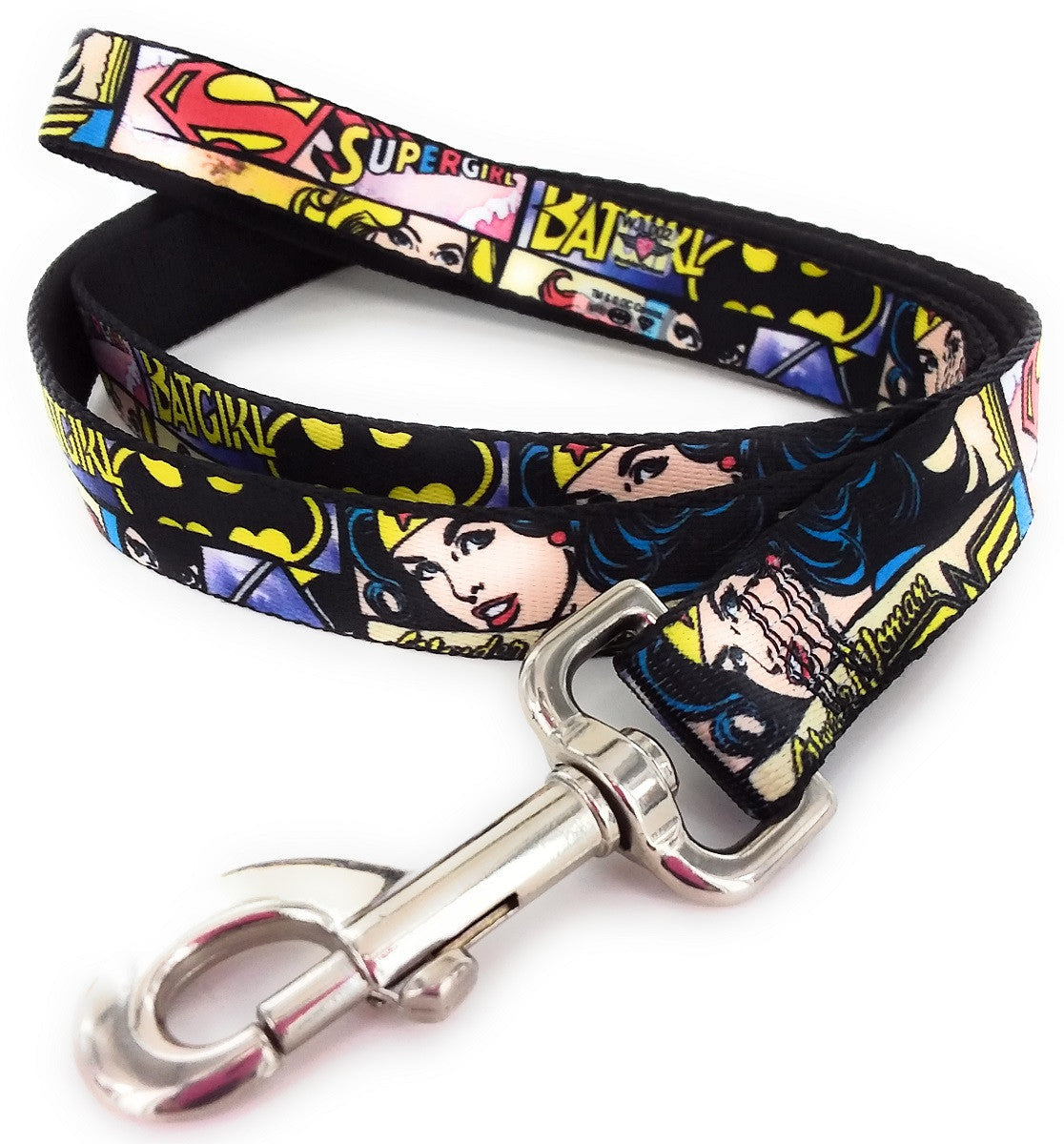 DC Comics Women Panels Wrap 4 Foot Pet Leash